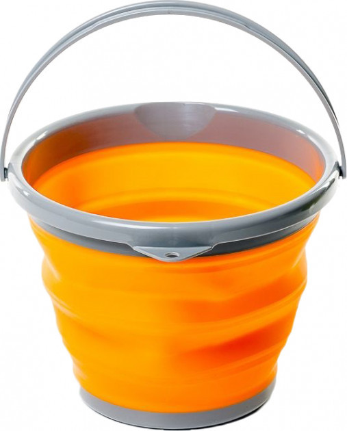 

Ведро складное силиконовое Ranger RA 8854 на 5 л Orange