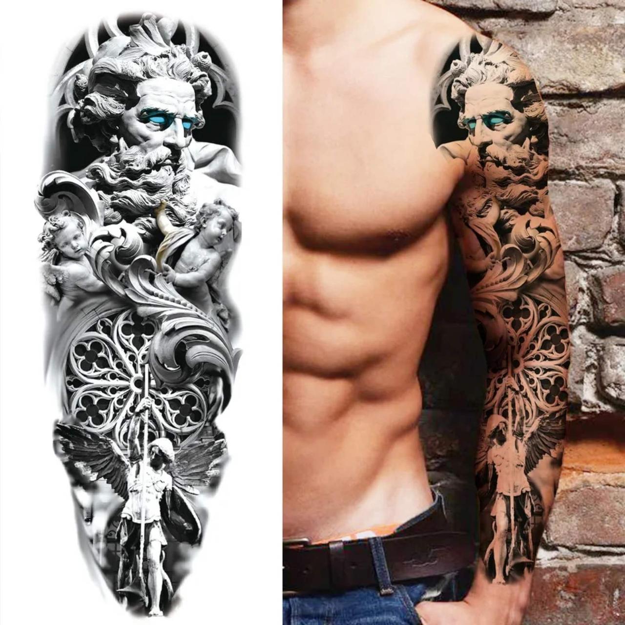 Мужские морские татуировки - сила и свобода