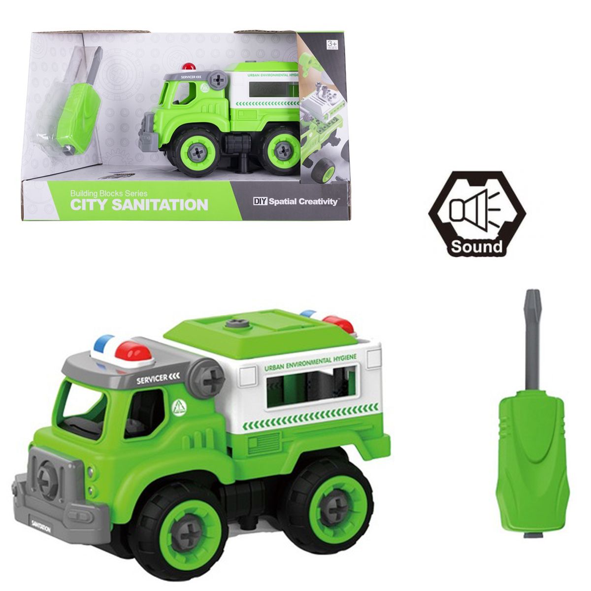 

Машинка-конструктор Полицейская машина 31 дет MiC (CJ-1365125) (147022)