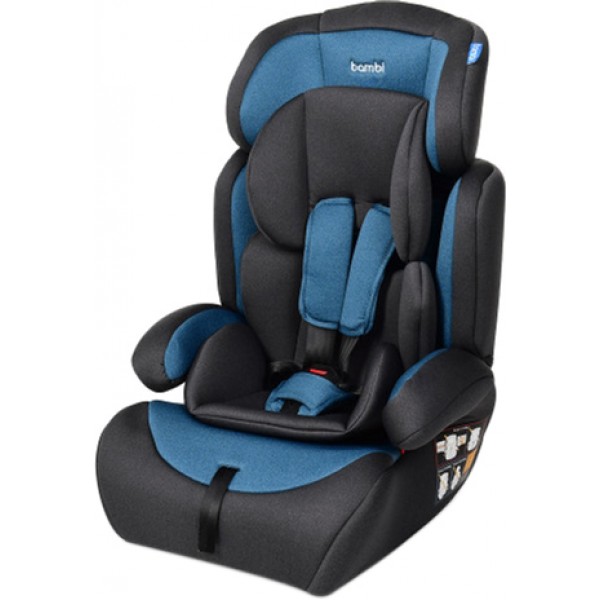 

Автокресло Bambi M 3546 от 9 до 36 кг группа 1-2-3, Navy Gray