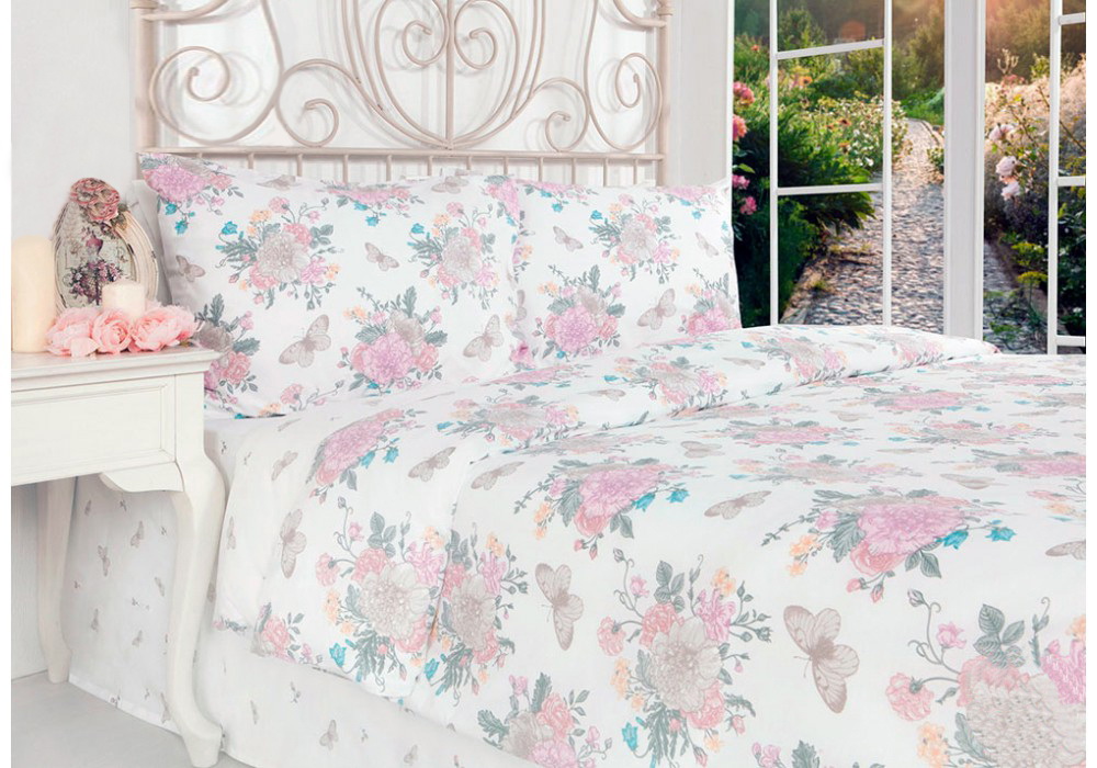 

Постельное белье Home Sweet Home Butterflies 1.5-спальный Ранфорс (1433) (1433)