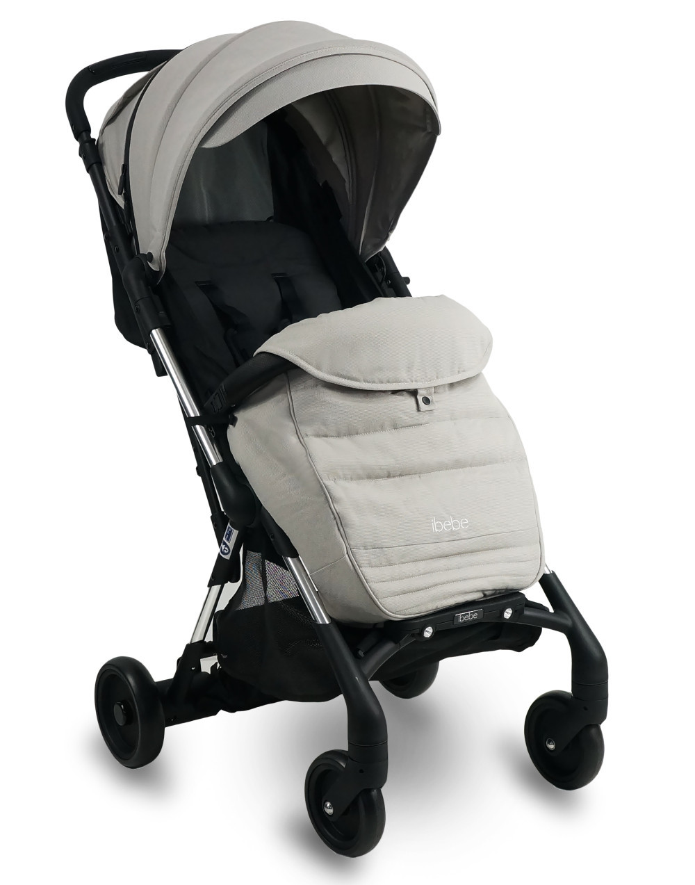 

Коляска прогулянкова Ibebe i-stop Mini Mi2 grey