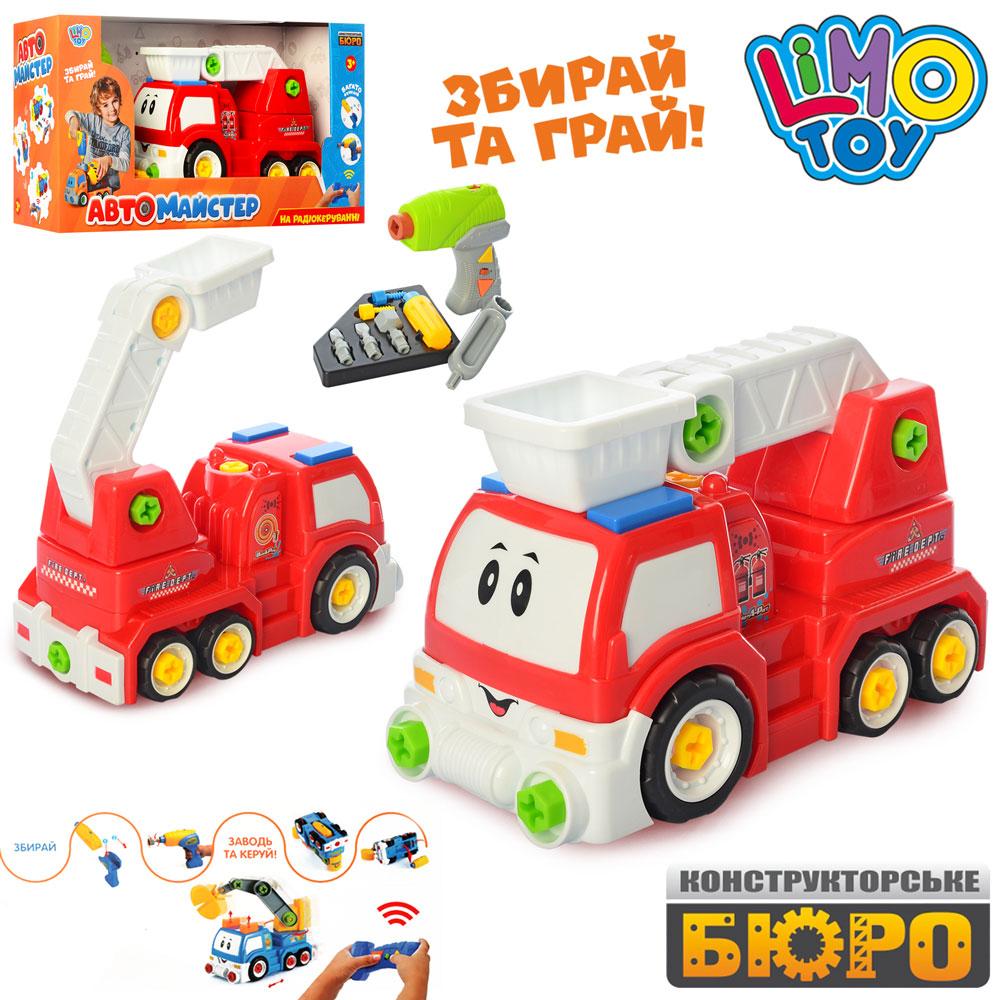 

Конструктор Limo Toy Пожежна на радіокеруванні (22934)
