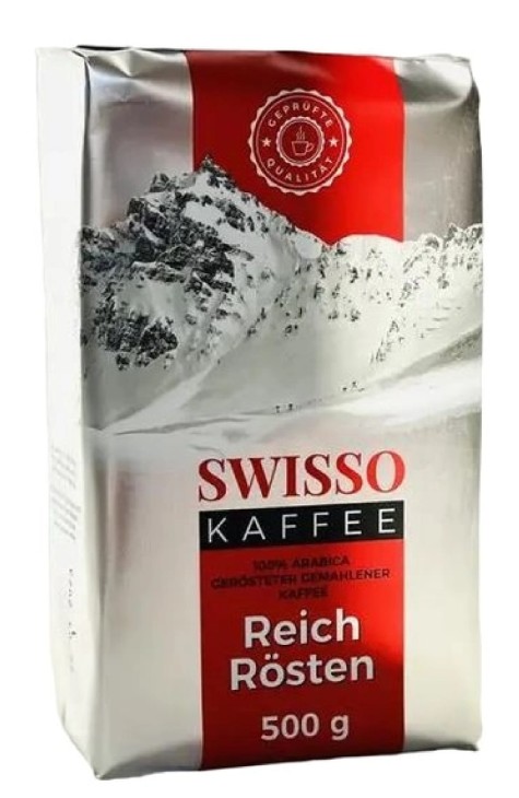 Купить Кофе молотый SWISSO 500г – ROZETKA. Выгодная цена на Кофе ...
