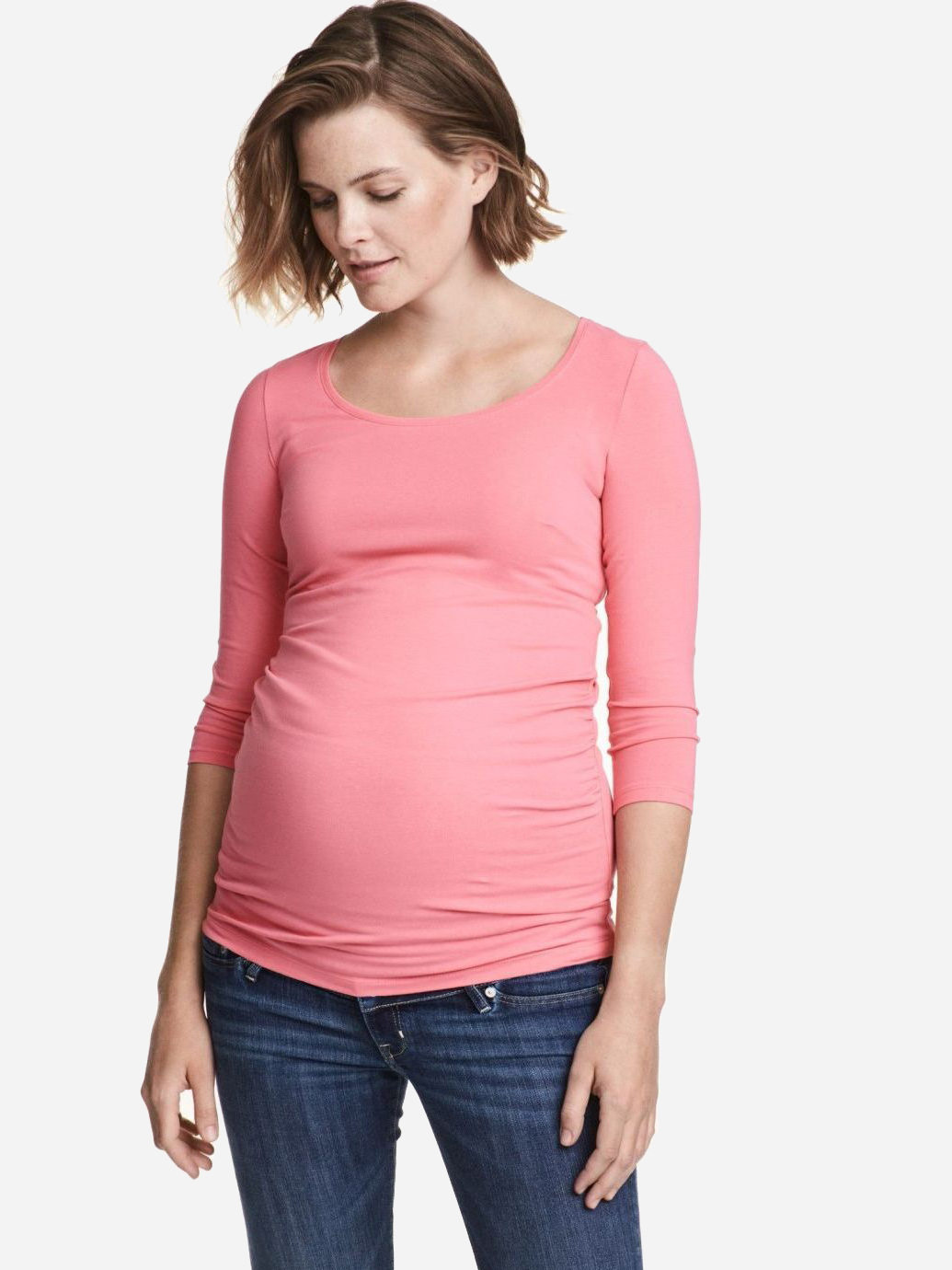 

Лонгслив H&M 03980747 XS Розовый