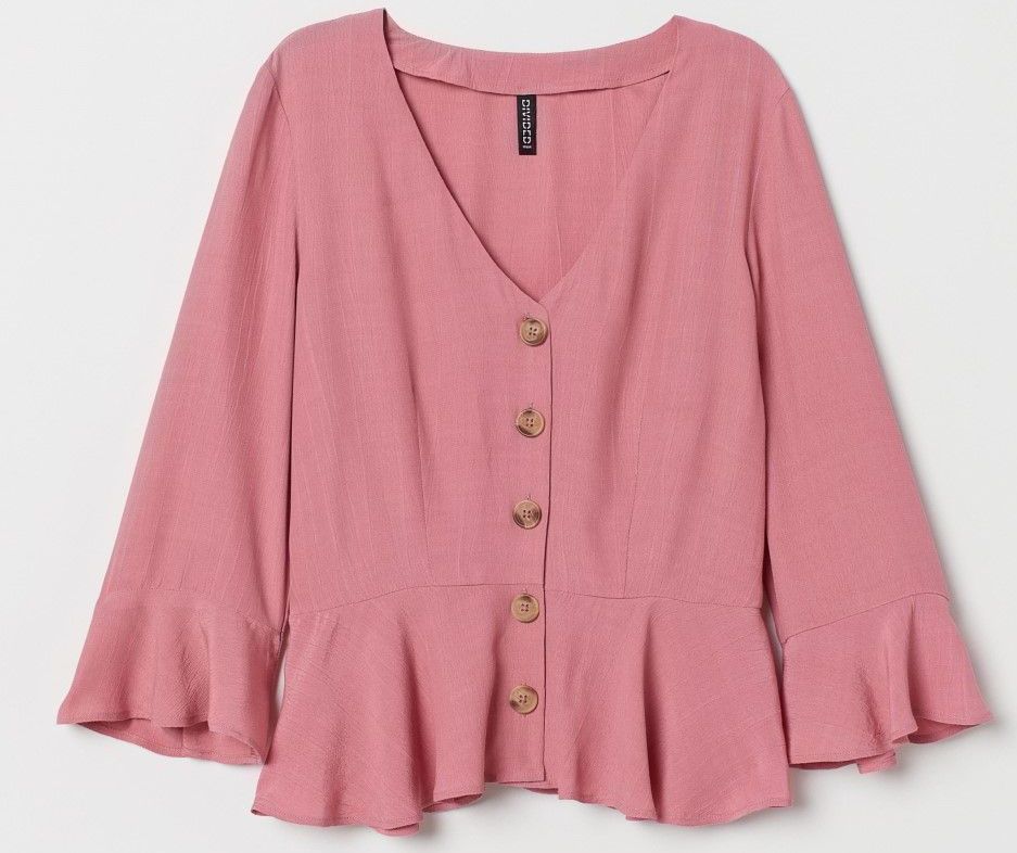 

Блузка H&M Divided 07451999 38 Пепельная роза