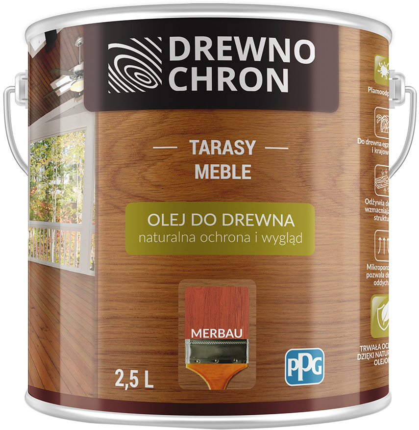 

Масло для дерева Drewnochron 2.5 л Палисандр (328022)