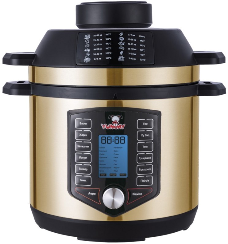 

Мультиварка-скороварка YUMMY YPC-A600G