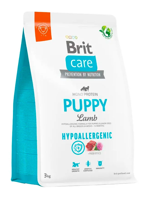 Сухой гипоаллергенный корм Brit Care Hypoallergenic Puppy для щенков с ...