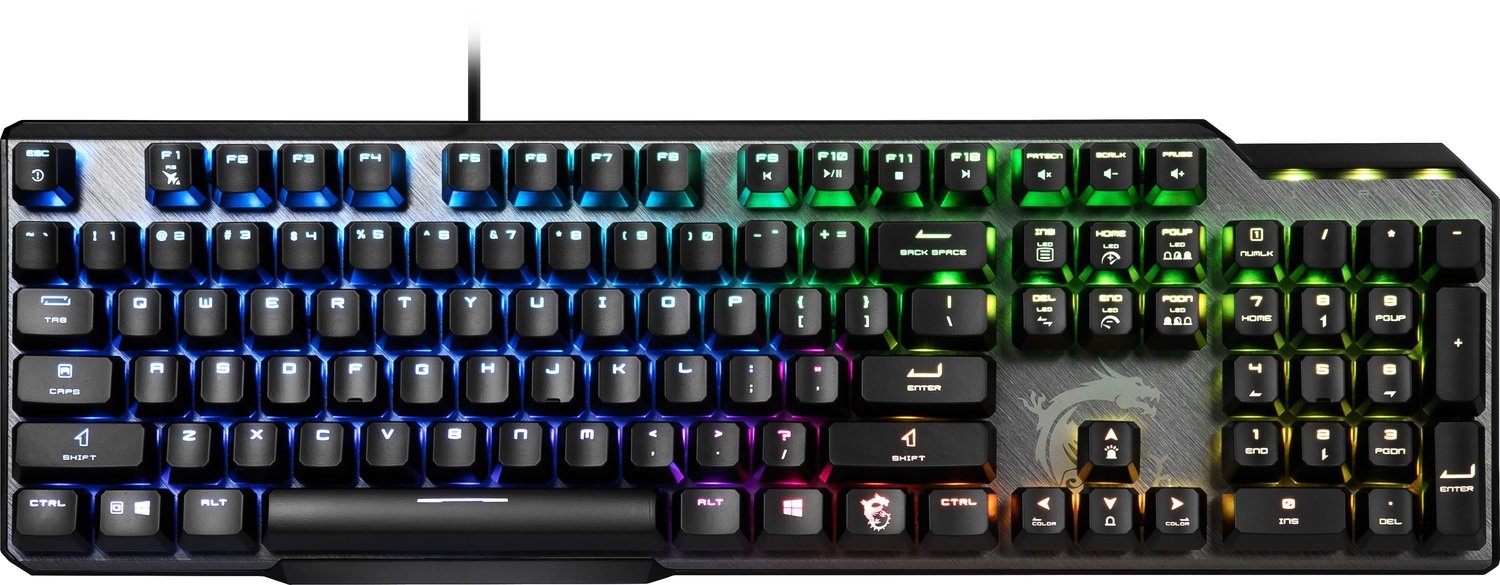 

Игровая клавиатура с подсветкой MSI VIGOR GK50 ELITE