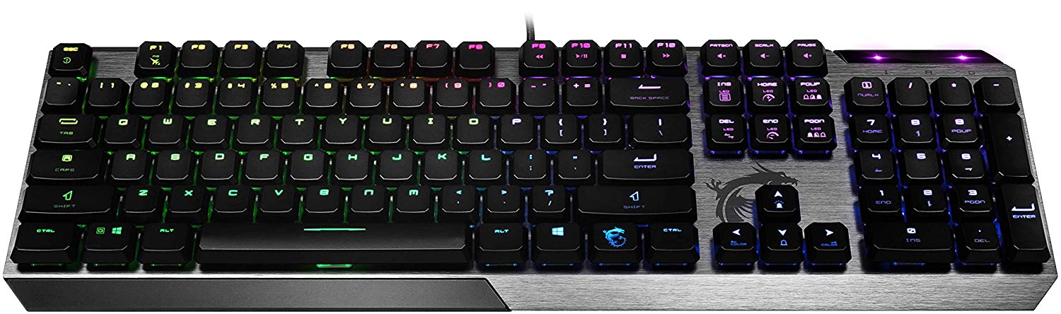 

Игровая клавиатура с подсветкой MSI Vigor GK50 LOW PROFILE UA