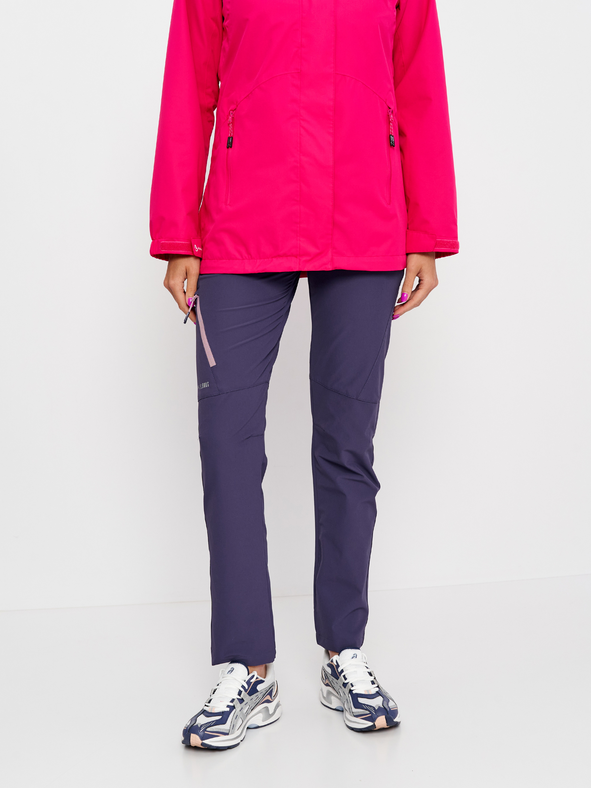 Акция на Спортивні штани жіночі Elbrus Cecilia Wo'S S Сірий/Фіолетовий от Rozetka