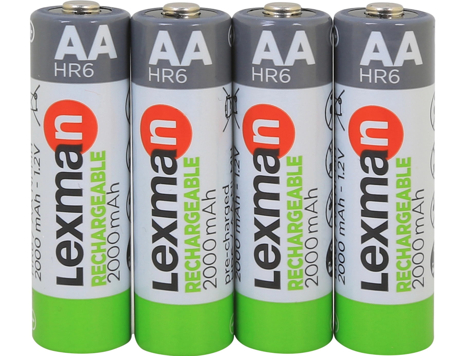 AUCHAN Auchan Piles AAA/HR03 rechargeables 1.2v 1000mah x4 4