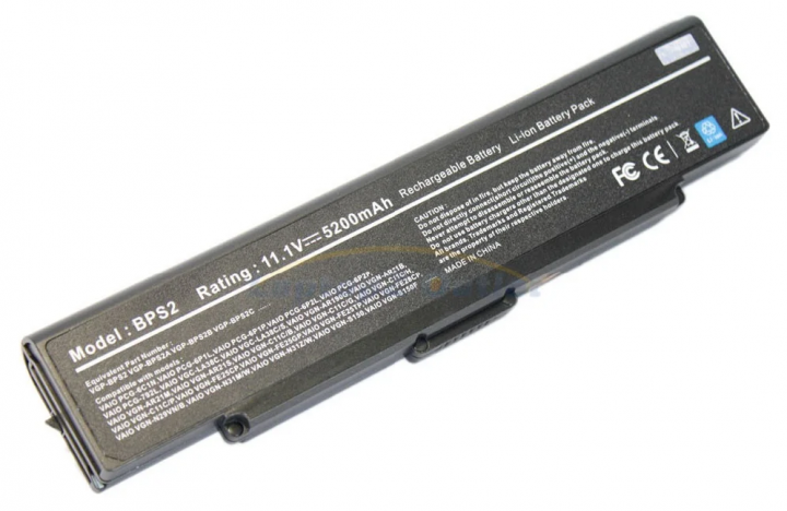 Batteria ARGENTO 10.8-11.1 V 5200 MAh SOSTITUTIVA Sony VGP-BPS2A/S - Foto 11