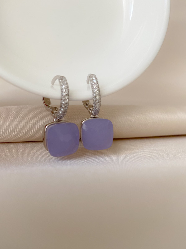 

Серьги из серебра Adali Pamellato с кубическим цирконием 7.23 г