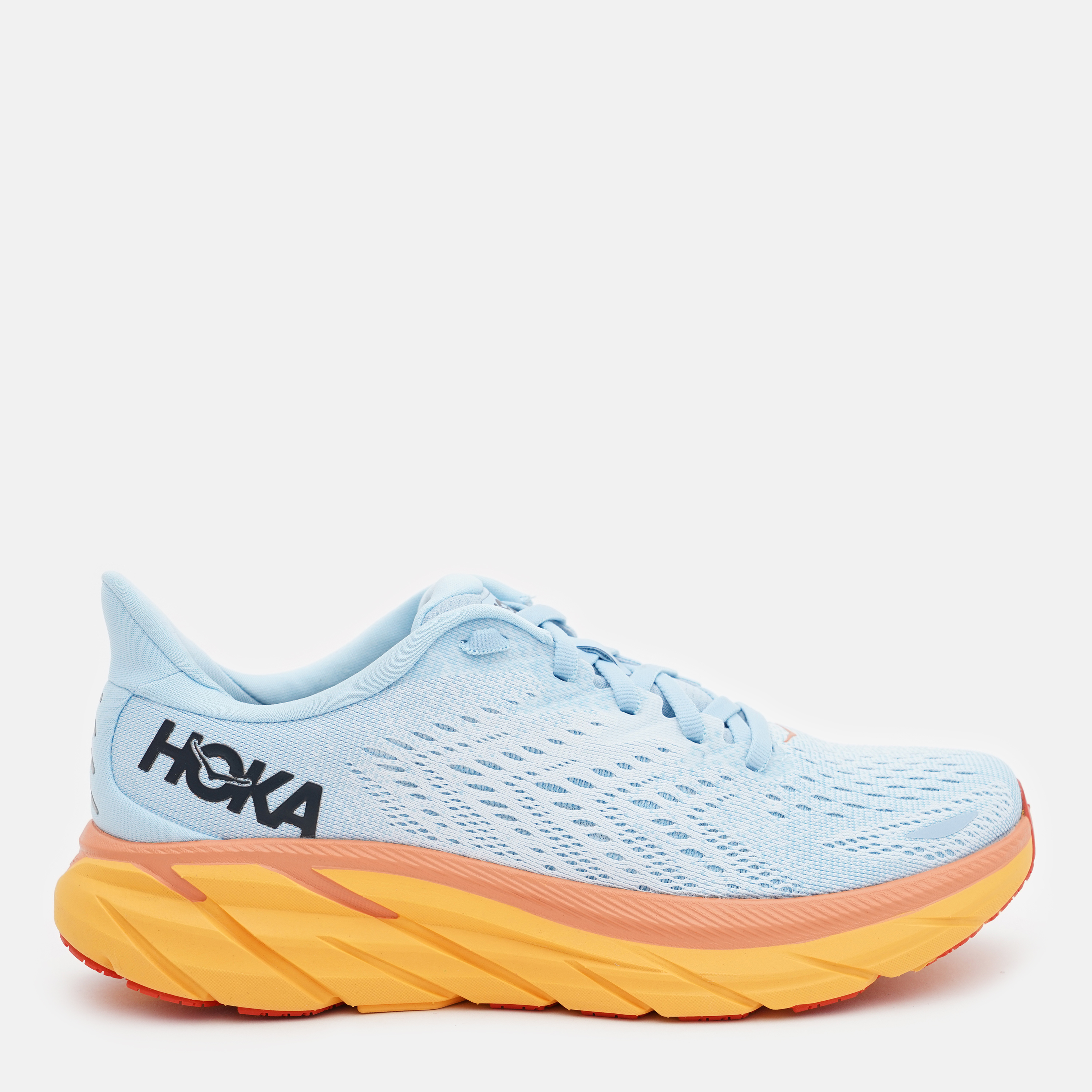 Акція на Жіночі кросівки для бігу HOKA ONE ONE Clifton 8 1119394 40.5 (8.5US) 25.5 см Блакитні від Rozetka