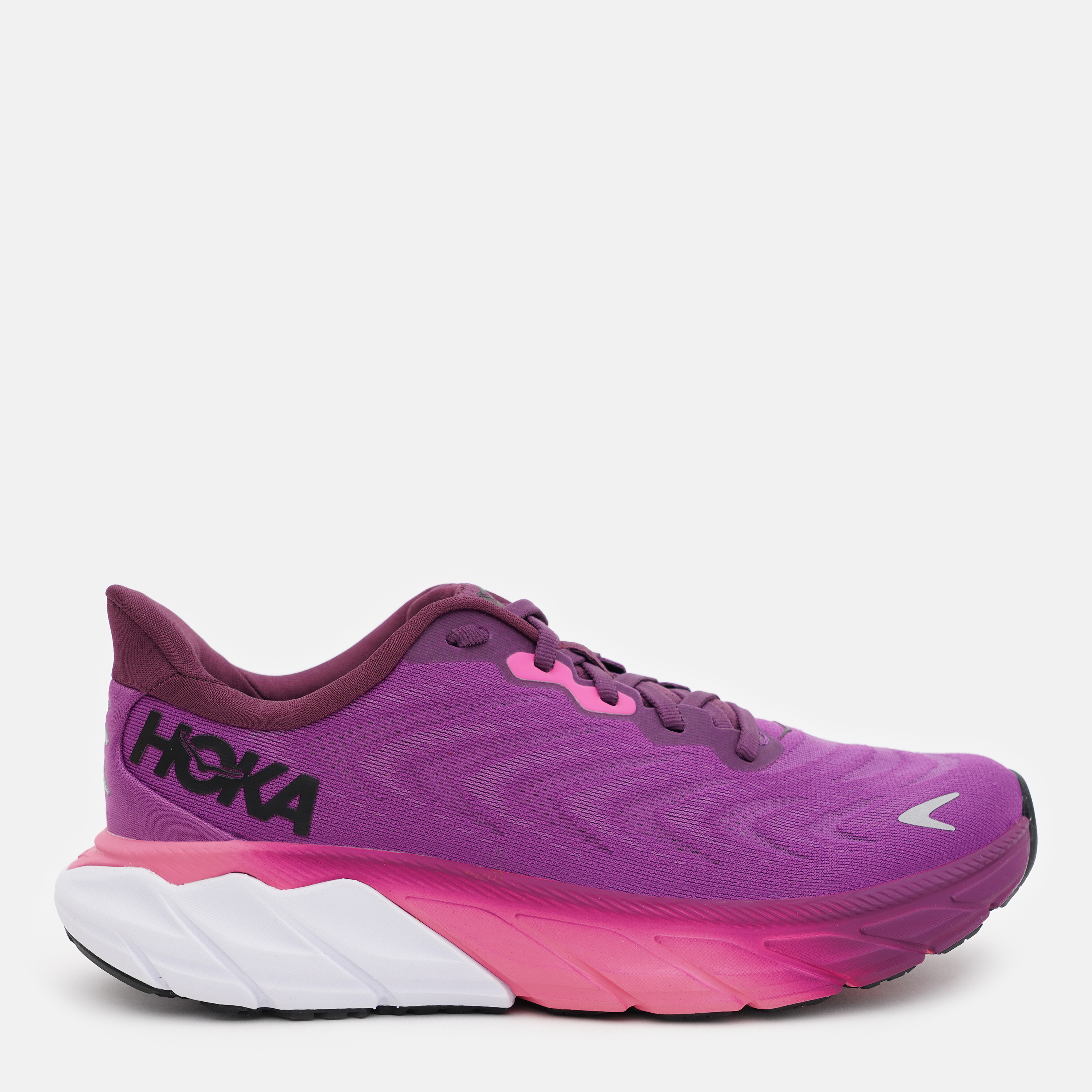 Акція на Жіночі кросівки для бігу HOKA ONE ONE Arahi 6 1123195 38 (6.5US) 23.5 см Фіолетові від Rozetka