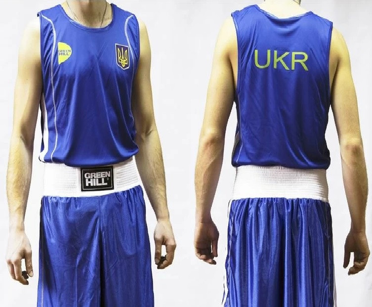 

Комплект формы для бокса "CHAMPION" GREEN HILL синяя