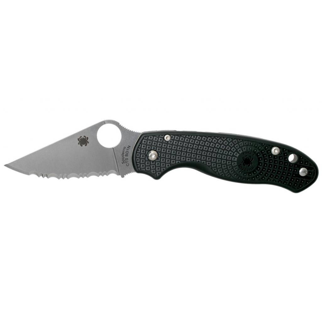 

Нож Spyderco Para 3 FRN Black серрейтор (C223SBK)