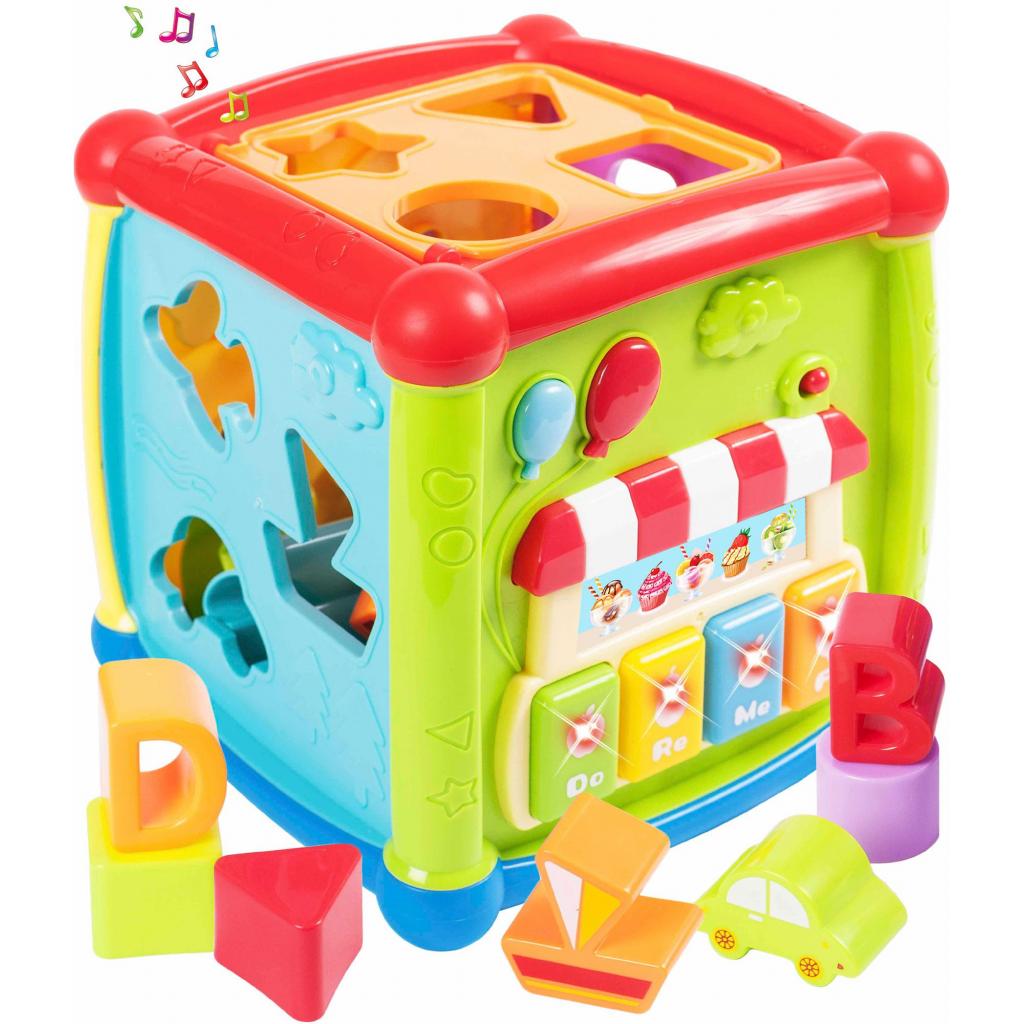

Развивающая игрушка BeBeLino Интерактивный Куб-сортер (58162)