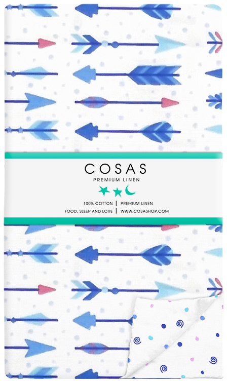 

Пододеяльник Cosas ArrowsBlue Spiral 160х220