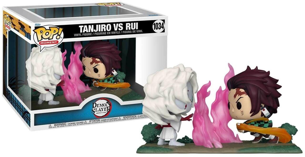 Фигурка Фанко поп Клинок рассекающий демонов Танджиро Руи Funko Pop Demon  Slayer Tanjiro vs Rui DS TR 1034 – фото, отзывы, характеристики в  интернет-магазине ROZETKA от продавца: Heo | Купить в Украине: