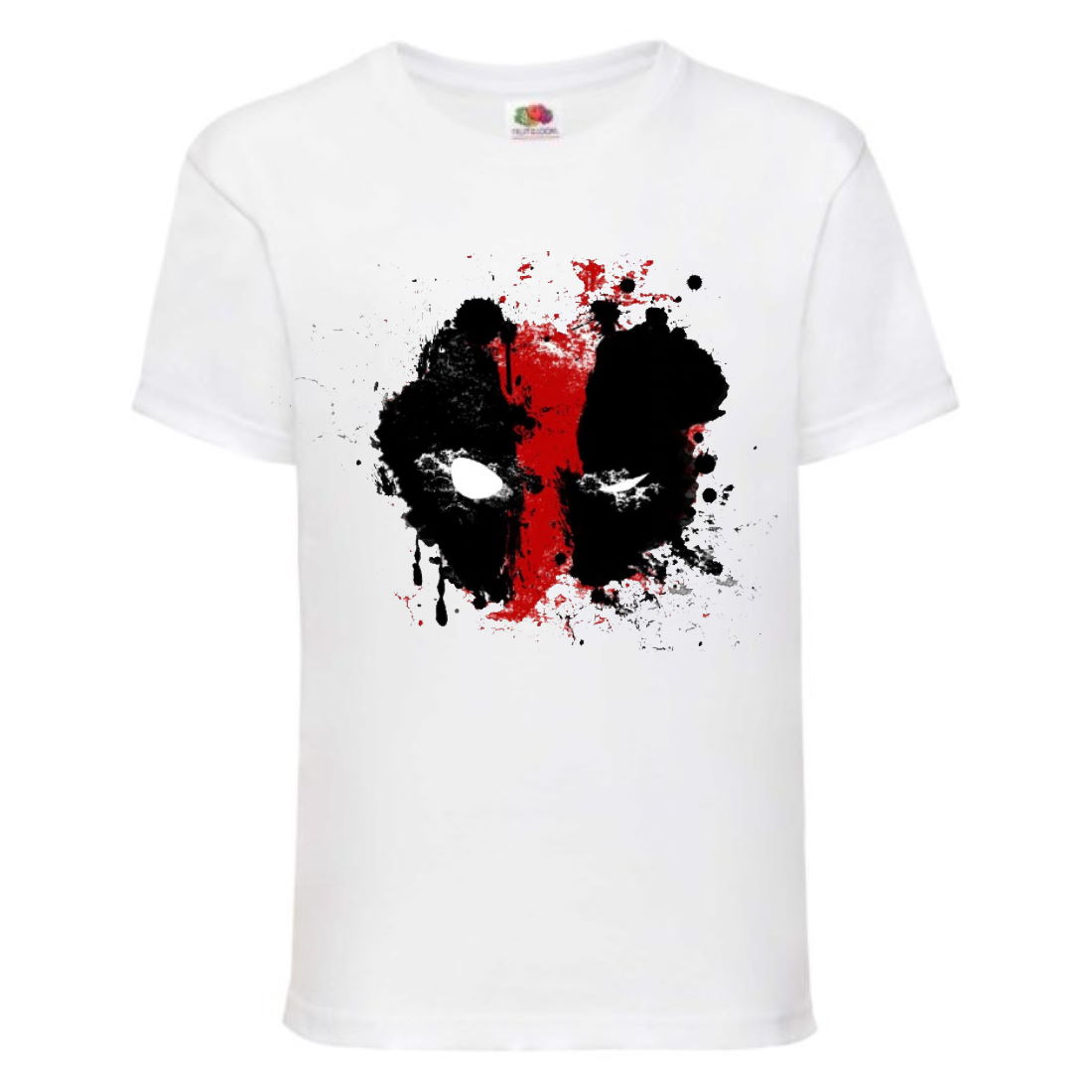 

Футболка детская Марвел (Marvel & DC) белая (deadpool-004-white) 116 см