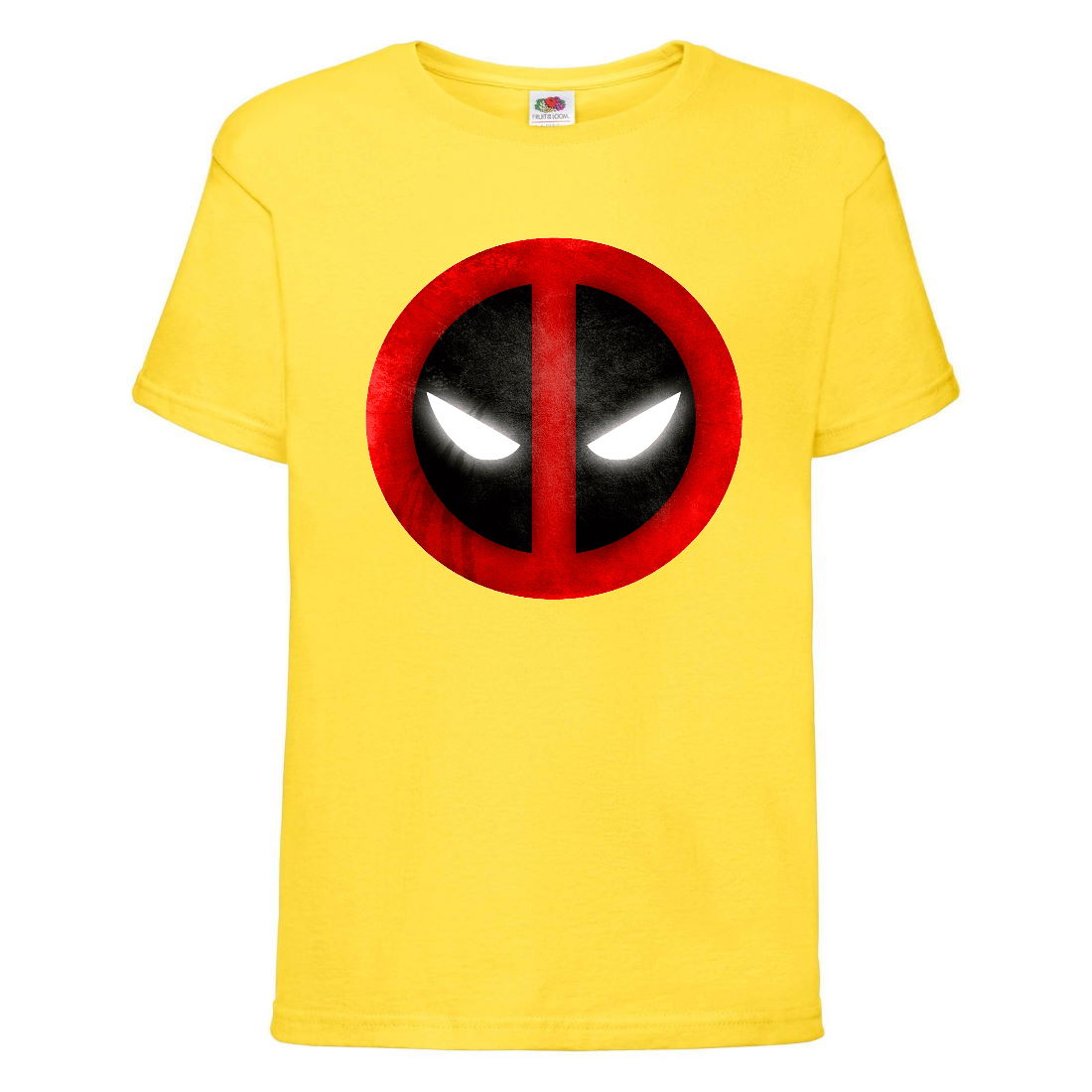 

Футболка детская Марвел (Marvel & DC) желтая (deadpool-001-yellow) 164 см