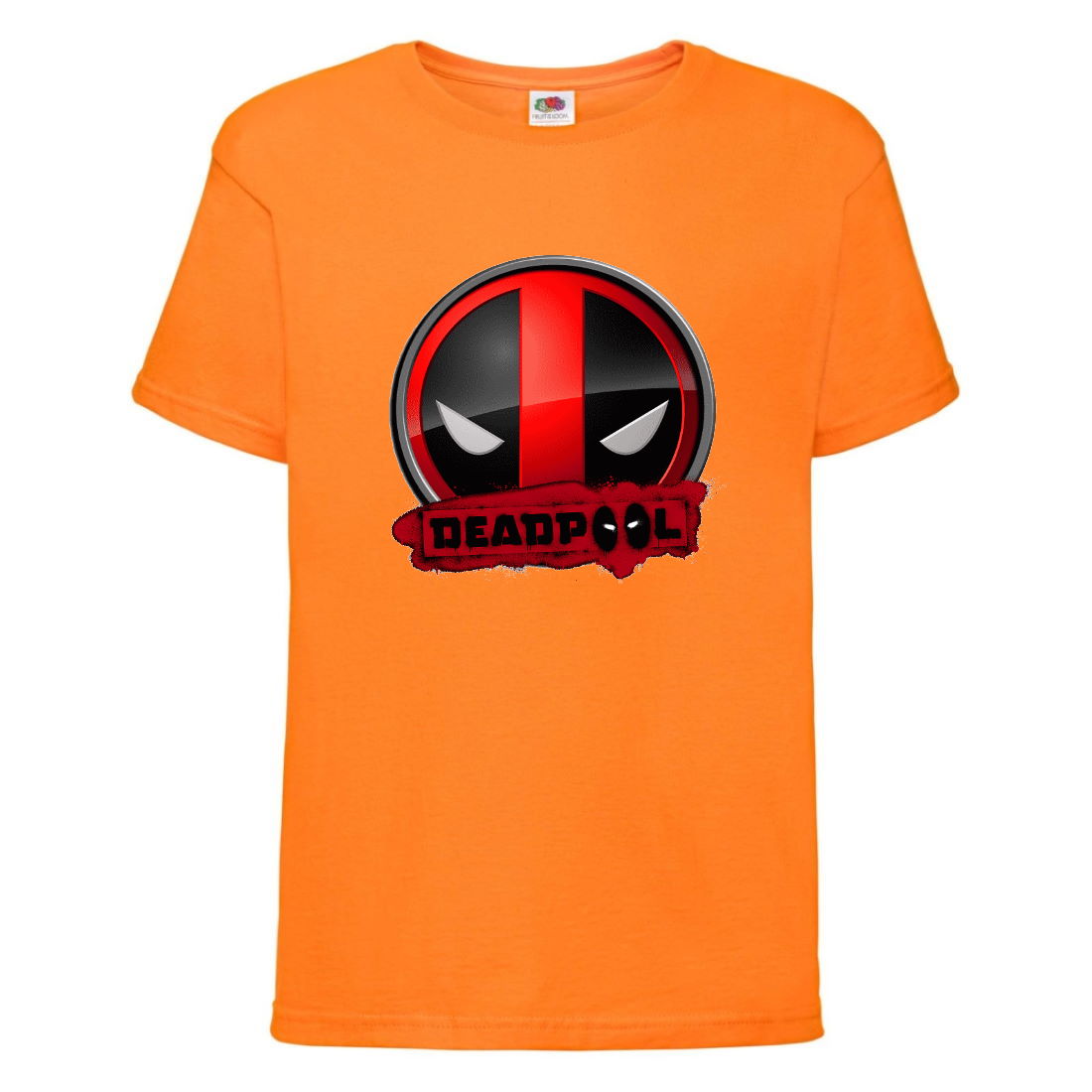 

Футболка детская Марвел (Marvel & DC) оранжевая (deadpool-002-orange) 128 см