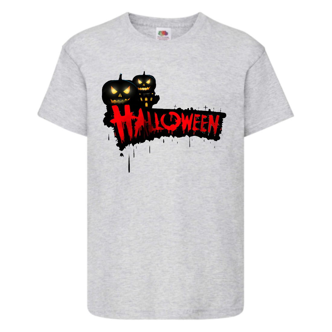 

Футболка детская Хэллоуин (Halloween) серая (halloween-02-gray) 140 см