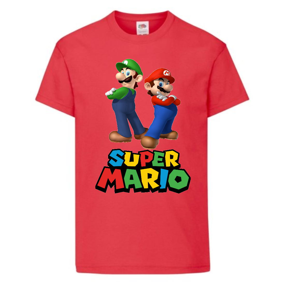 

Футболка Супер Марио 10 (Super Mario) Красная (SMar rd-4) 140 см
