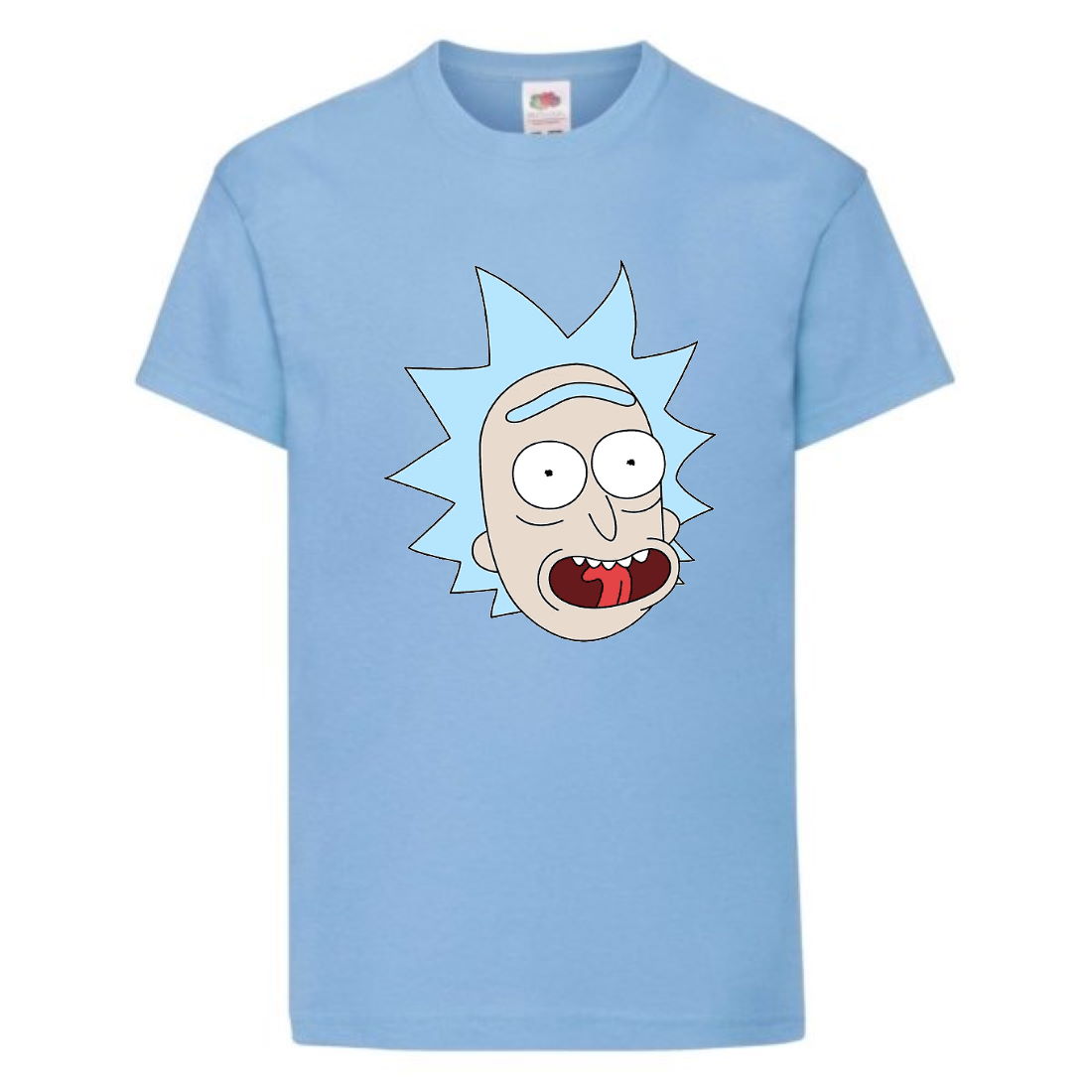 

Футболка Рик и Морти (Rick and Morty) светло-голубая 128 см