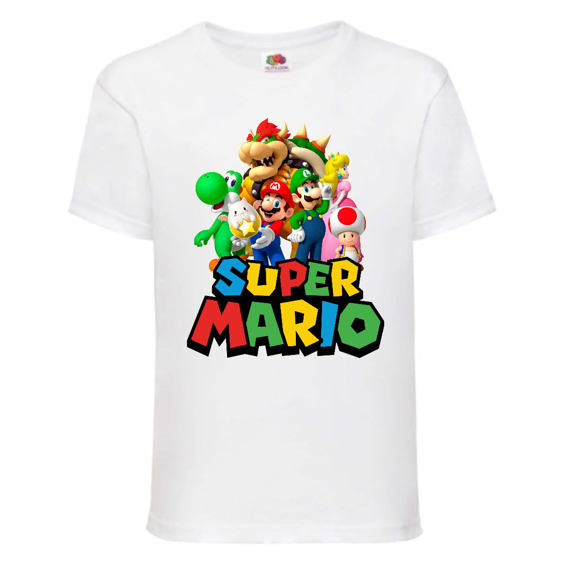 

Футболка Супер Марио 11 (Super Mario) белая (SMar wh-6) 152 см