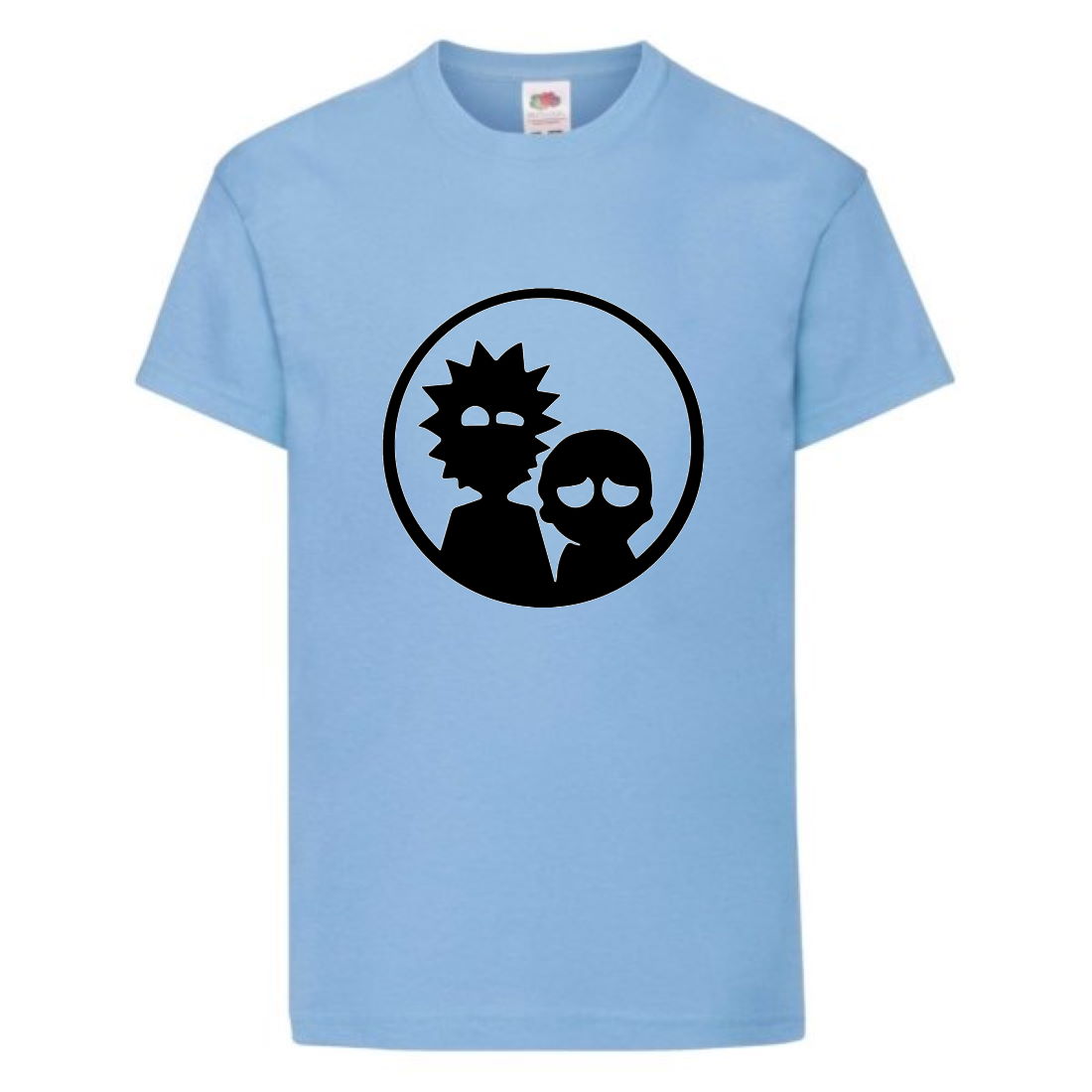 

Футболка Рик и Морти 3 (Rick and Morty) светло-голубая 128 см