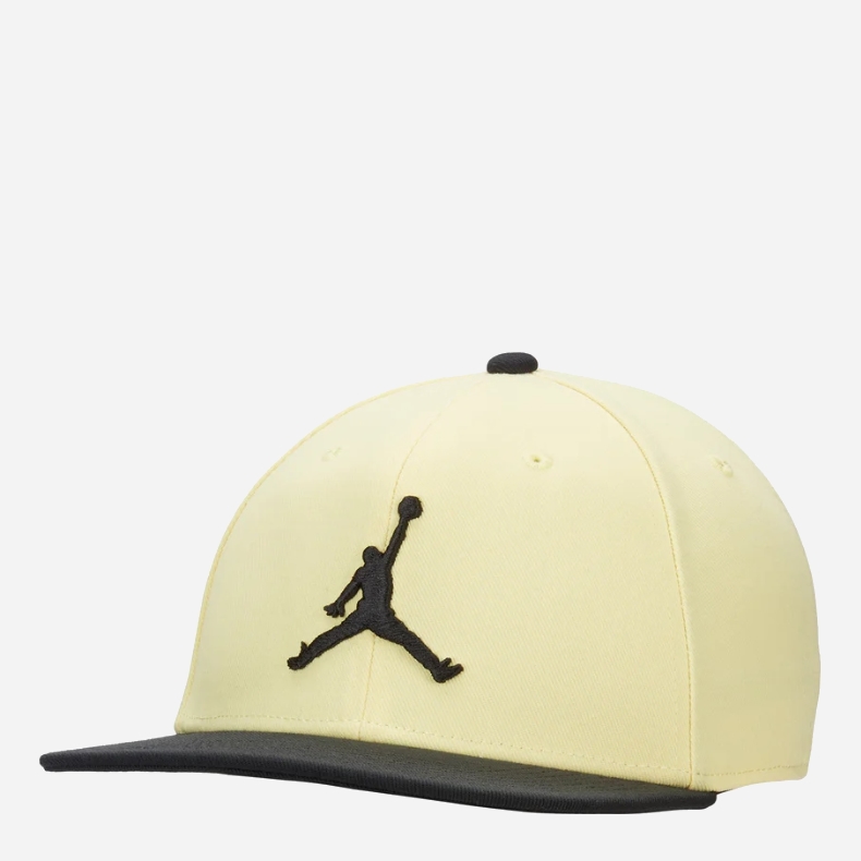 Акція на Кепка Nike Jordan Pro Jumpman Snapback AR2118-706 Misc Бежевий/Чорний від Rozetka