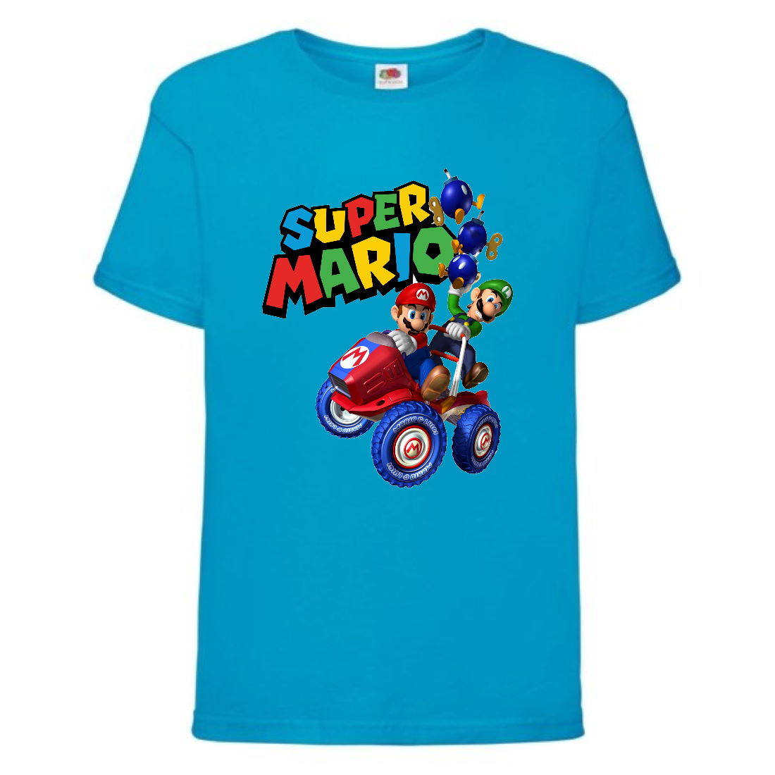

Футболка Супер Марио (Super Mario) синяя (SMar blu-01) 152 см