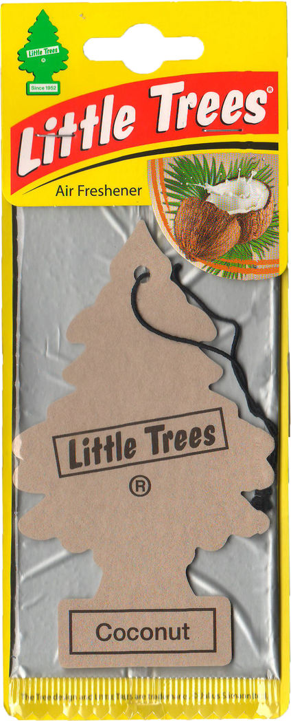 Запах (Wunder-Baum) сухий Little Trees Кокос 5г. (ялинка) 78004 – фото,  відгуки, характеристики в інтернет-магазині ROZETKA від продавця: NS GROUP