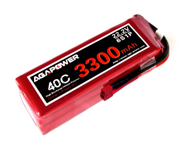 

Аккумулятор AGA Power Li-Pol 3300mAh 22.2V 6S 40C Softcase 41x44x134 мм T-Plug (2722751915652)