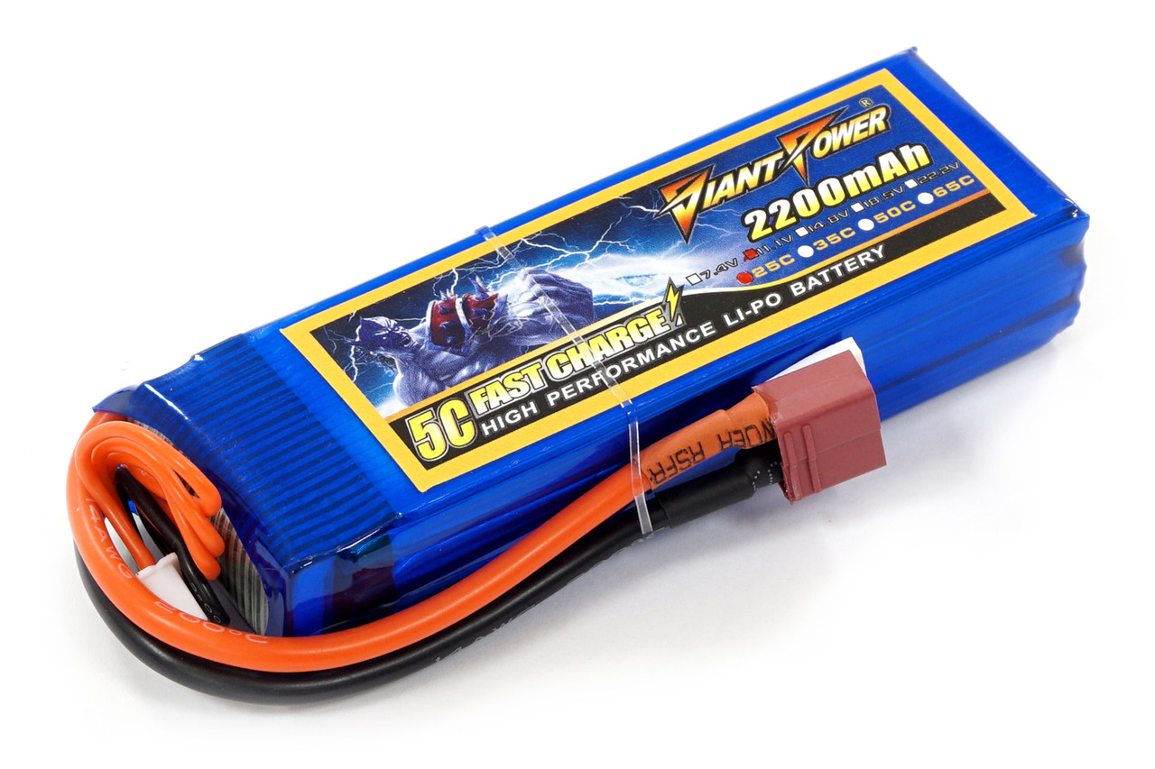

Аккумулятор для страйкбола Dinogy Giant Power Li-Pol 11.1V 3S 2200mAh 25C 24х34х102 мм T-Plug (2722844255863)