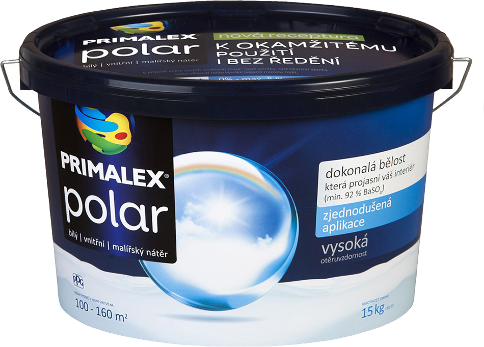 

Краска известковая Primalex Polar 15 кг Белая (PX-00273241)