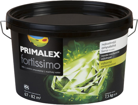 

Краска известковая Primalex Fortissimo 7.5 кг Белая (PX-00273206)