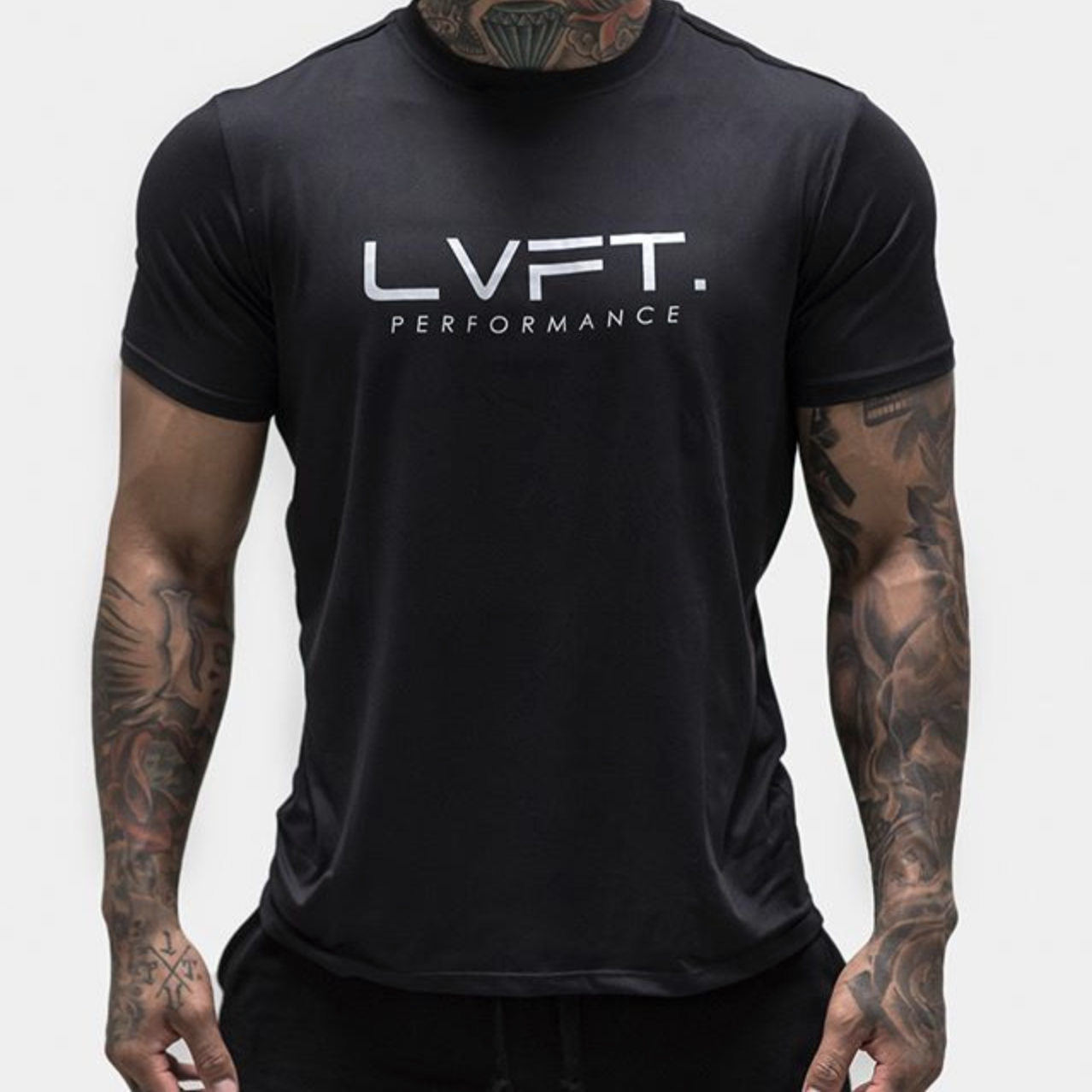 

Мужская спортивная футболка LVFT чёрная XL