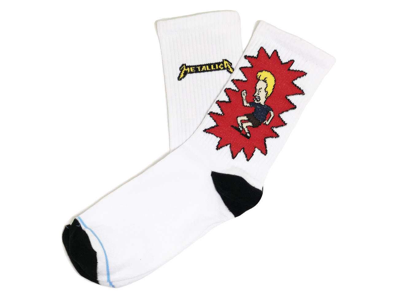 

Мужские носки LOMM Premium Metallica Beavis серые