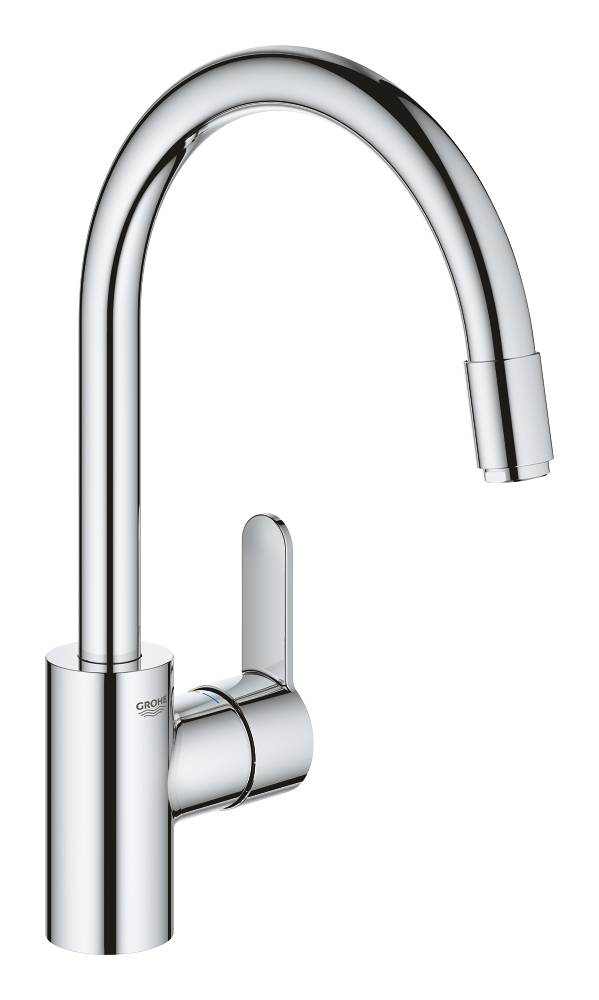 

Смеситель для кухни Grohe Eurostyle Cosmopolitan с выдвижным аэратором Хром (31126004)