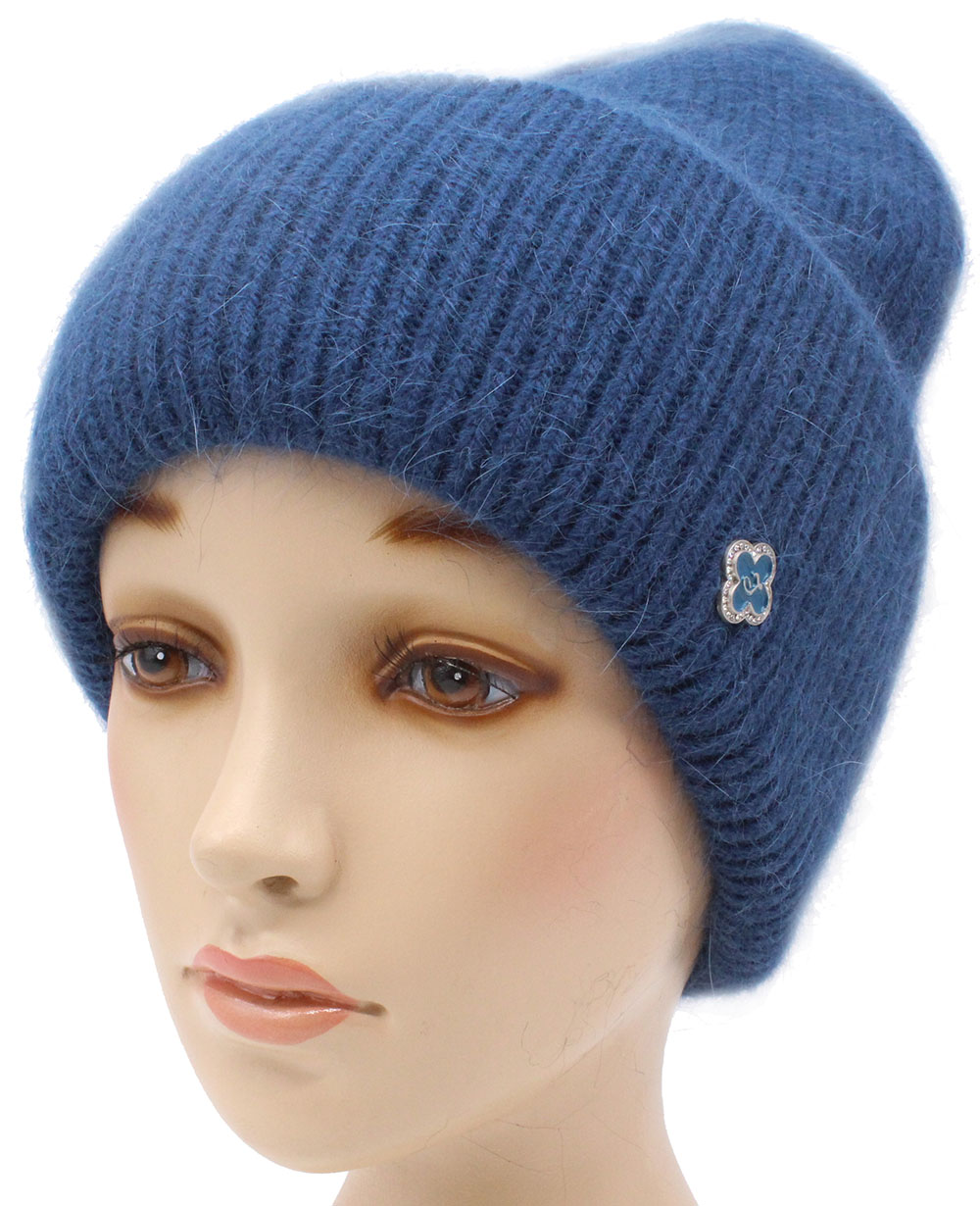 

Шапка Leks/Jolie Визаж Размер (53-57) Цвет (тёмный джинс)