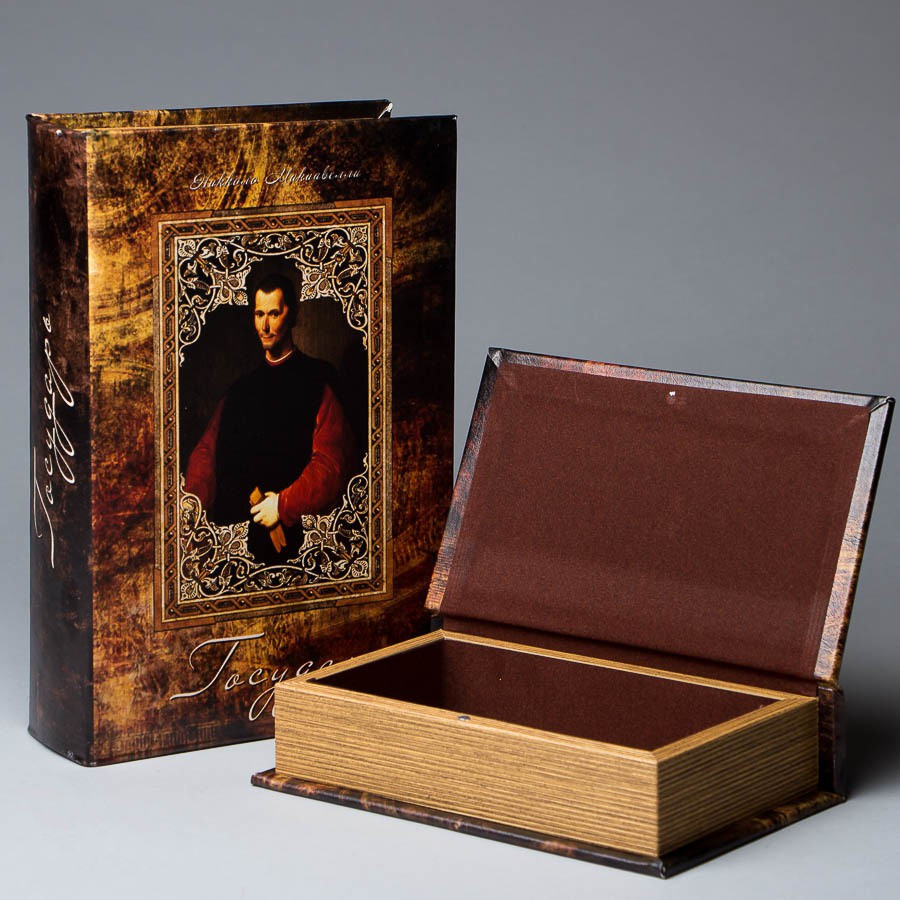 

Книга-шкатулка Государь 27х18х7 см Veronese 45459-BR-1182