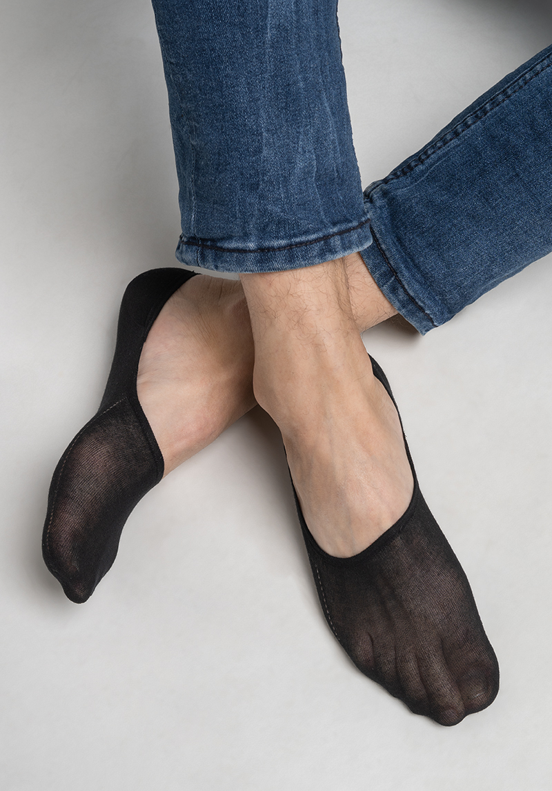 

Cледы Legs 783 SNEAKER INVISIBLE COTTON черный 39-42