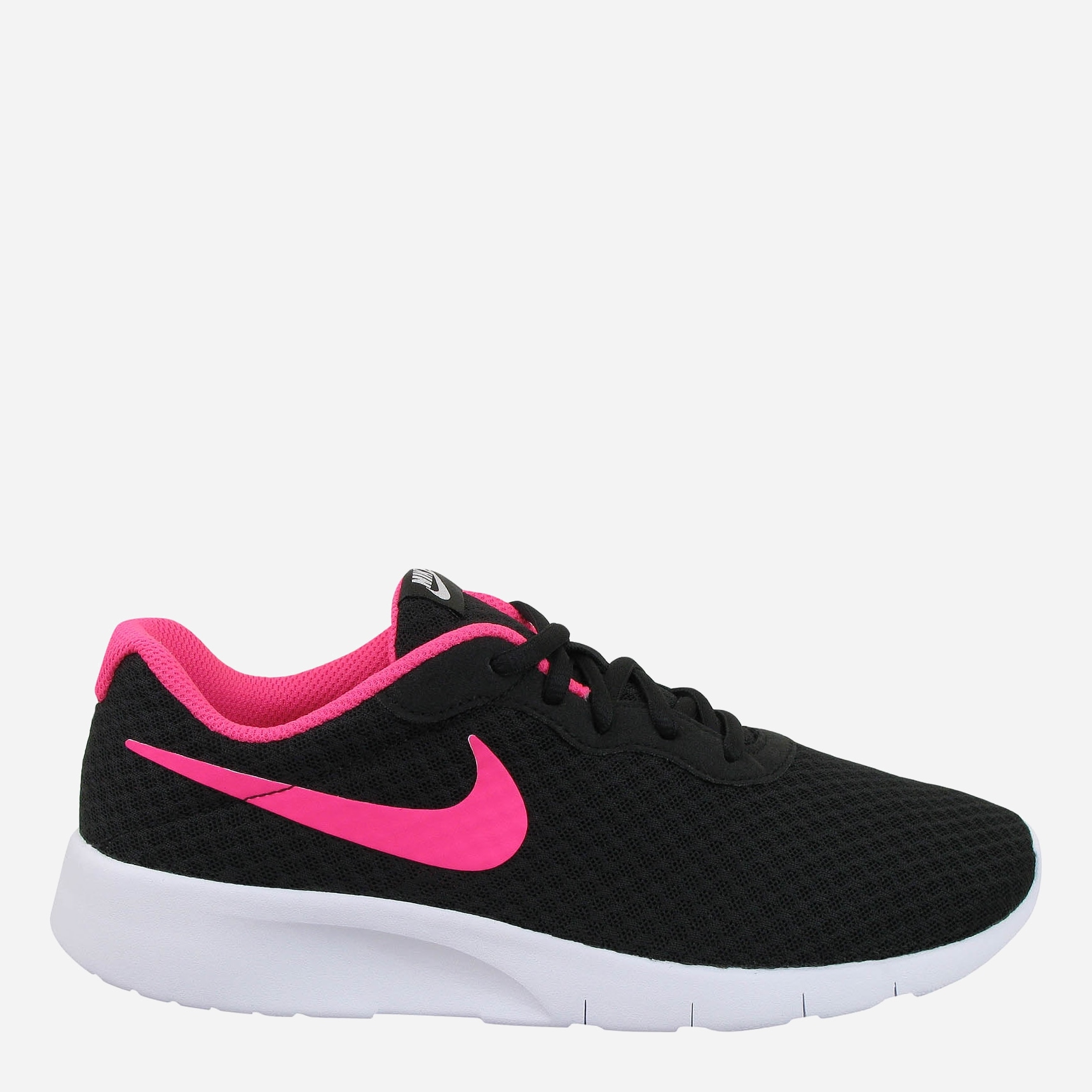Акція на Підліткові кросівки для дівчинки Nike Tanjun (Gs) 818384-061 36.5 (5Y) 23.5 см Чорні від Rozetka