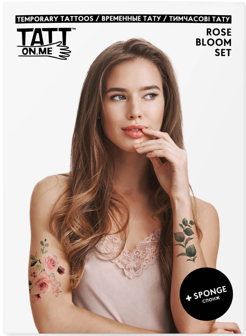 

Временные тату TATTon.me Rose Bloom Set (TSRoseBloom)