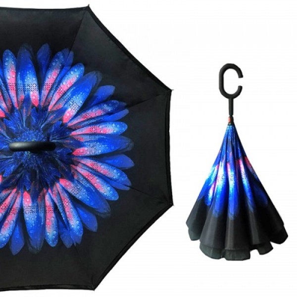 

Зонт обратного сложения Up-Brella Роса на цветке (FKT-2907-13311)
